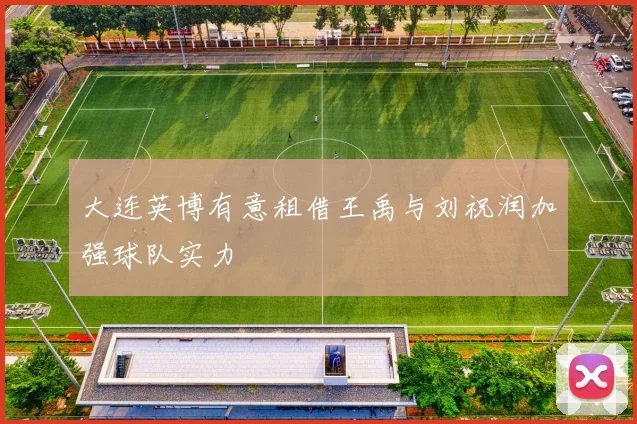 大连英博有意租借王禹与刘祝润加强球队实力
